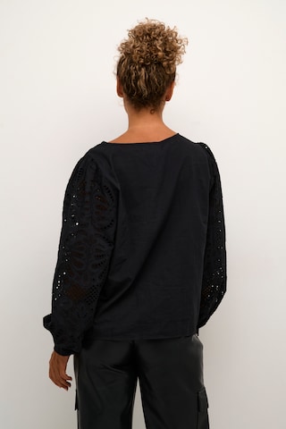 Cream Blouse 'Diana ' in Black