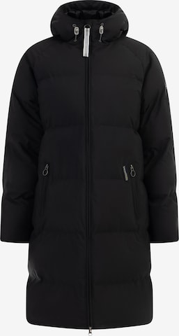 Schmuddelwedda Raincoat in Black: front