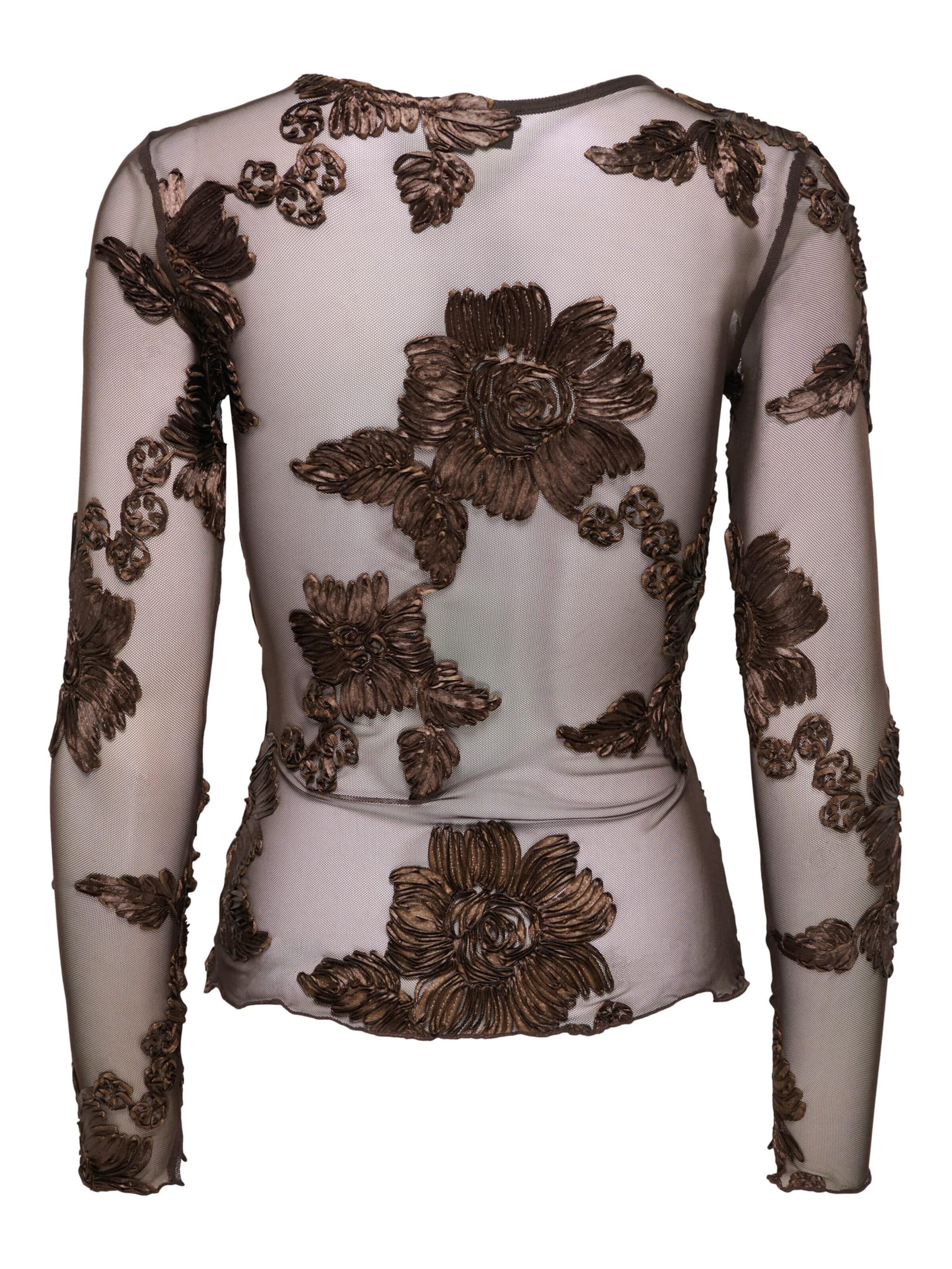 JDY Top 'Casablanca' in Brown
