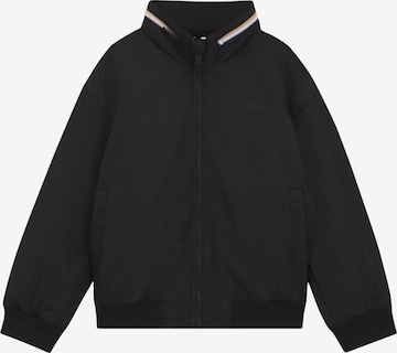 BOSS Kevad-sügisjope, värv must: eest vaates