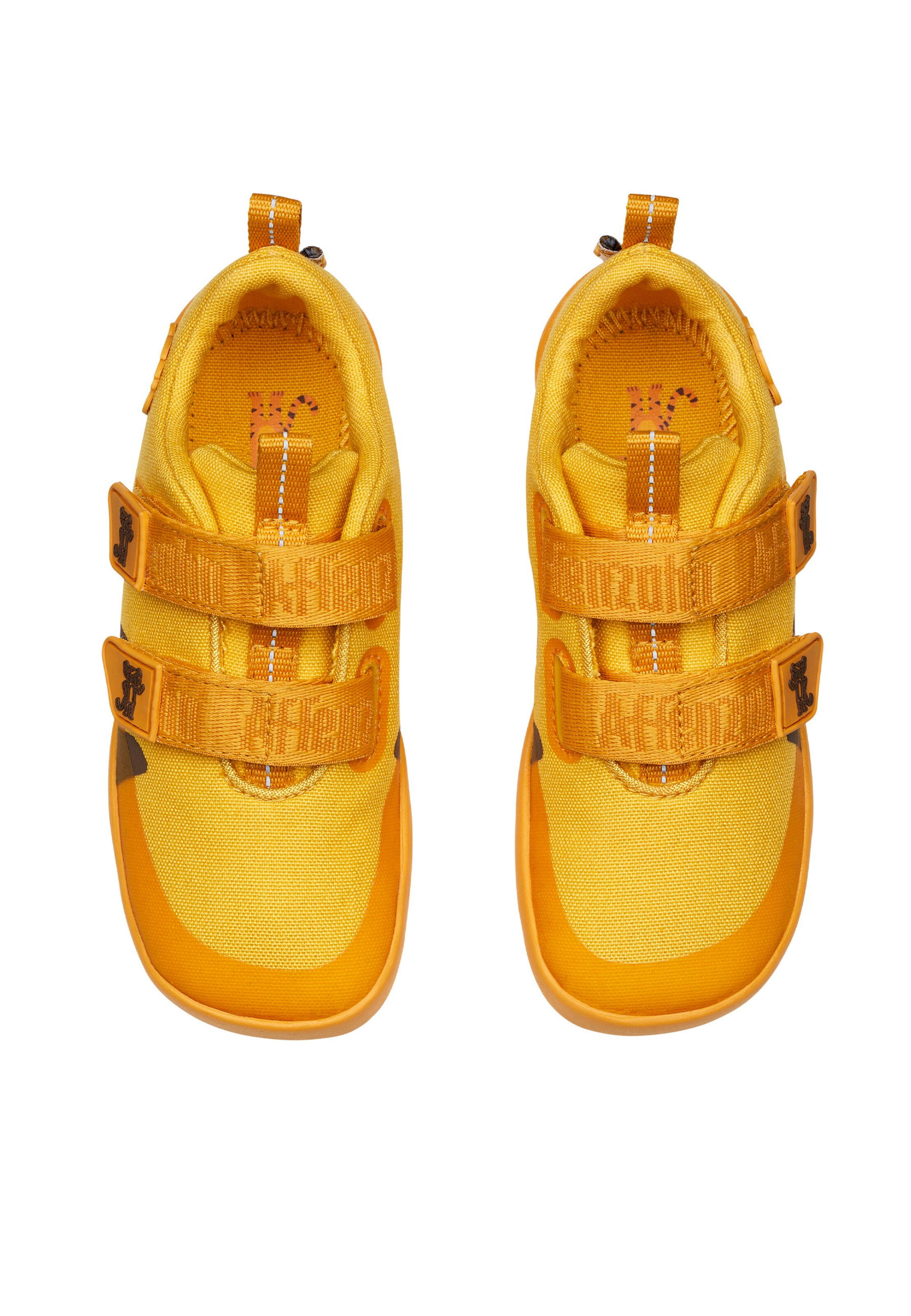 Affenzahn Sneakers 'Lucky Tiger' in Yellow