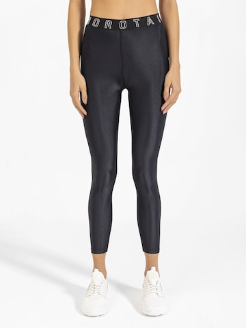 MOROTAI Skinny Sport-Leggings ' Energy Tights ' in Schwarz: Vorderseite