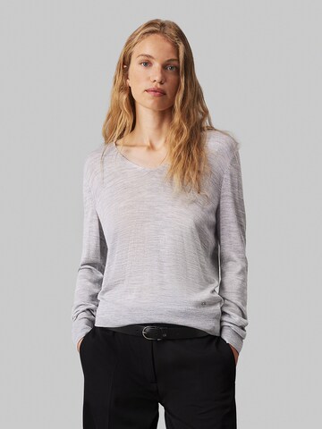 Calvin Klein Sweater in Grey: front