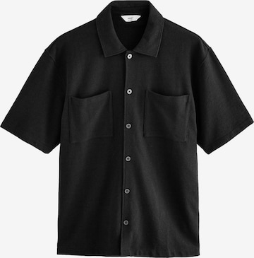 Chemise Next en noir : devant