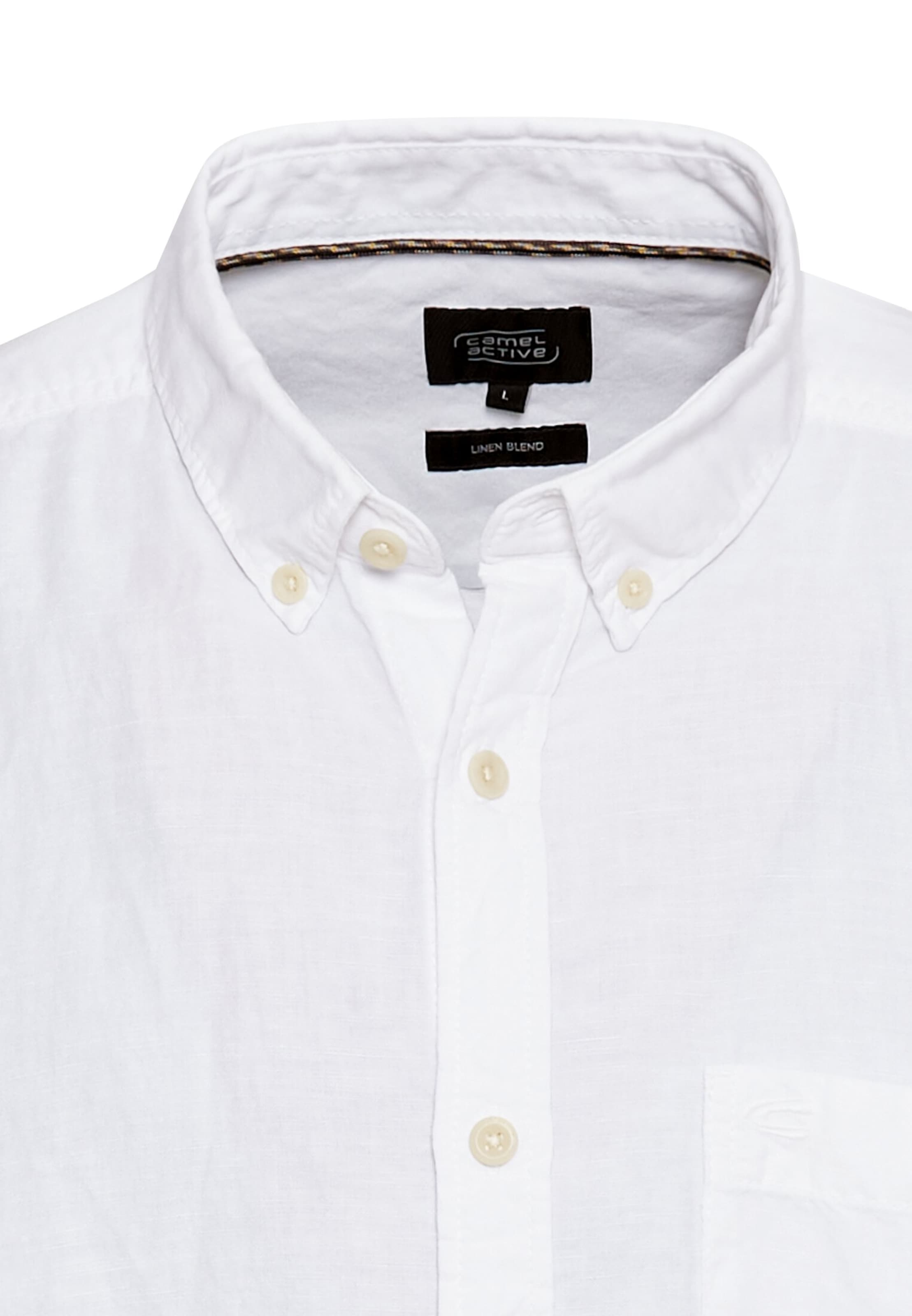 CAMEL ACTIVE Regular fit Button Up Shirt in White