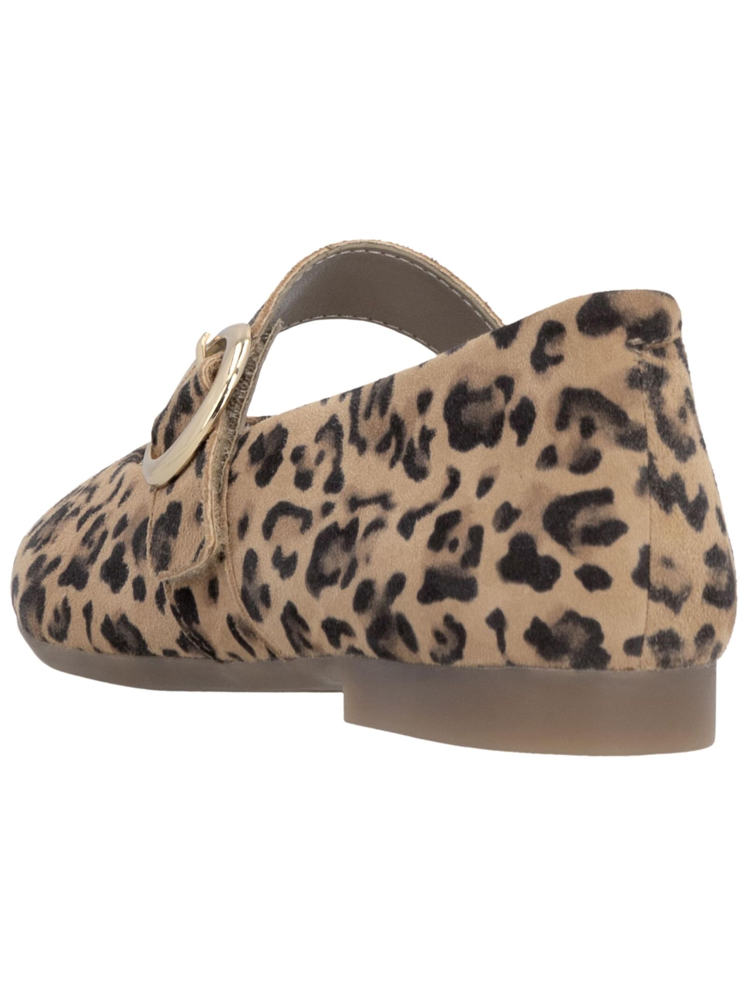 REMONTE Strap ballerina in Brown