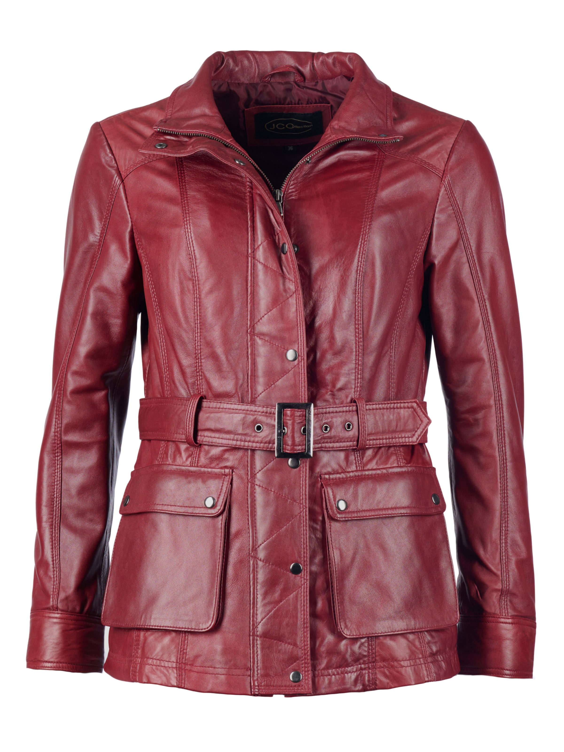 JCC Tussenjas in Rood: voorkant