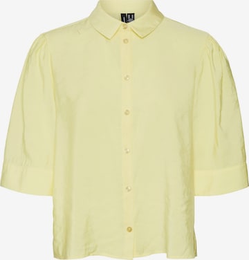 VERO MODA Blouse in Yellow: front