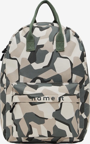 NAME IT Backpack 'Nolo' in Green: front