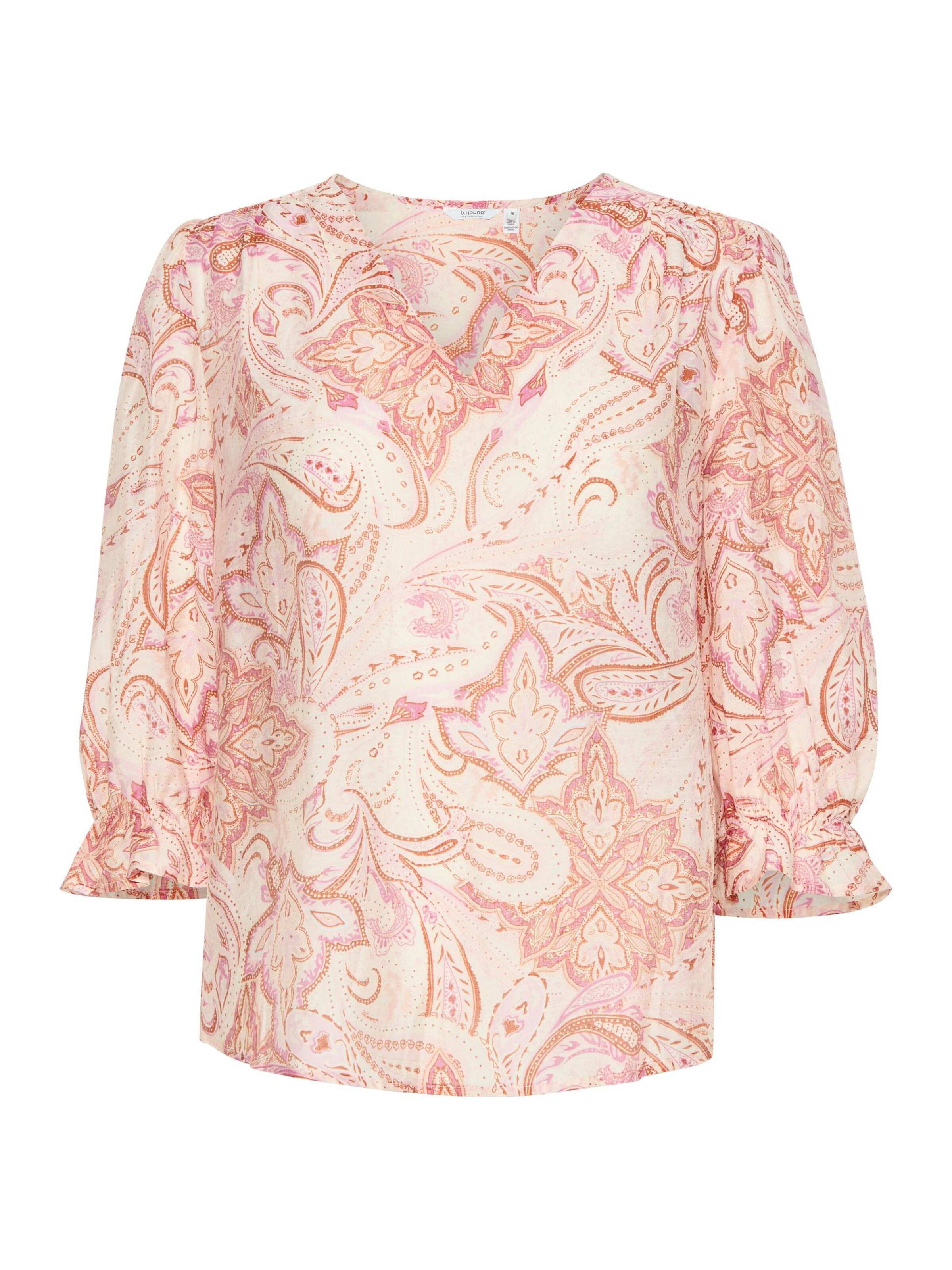 Camicia da donna 'BYFairyday' di b.young in rosa: frontale