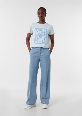 COMMA Shirt in Blau