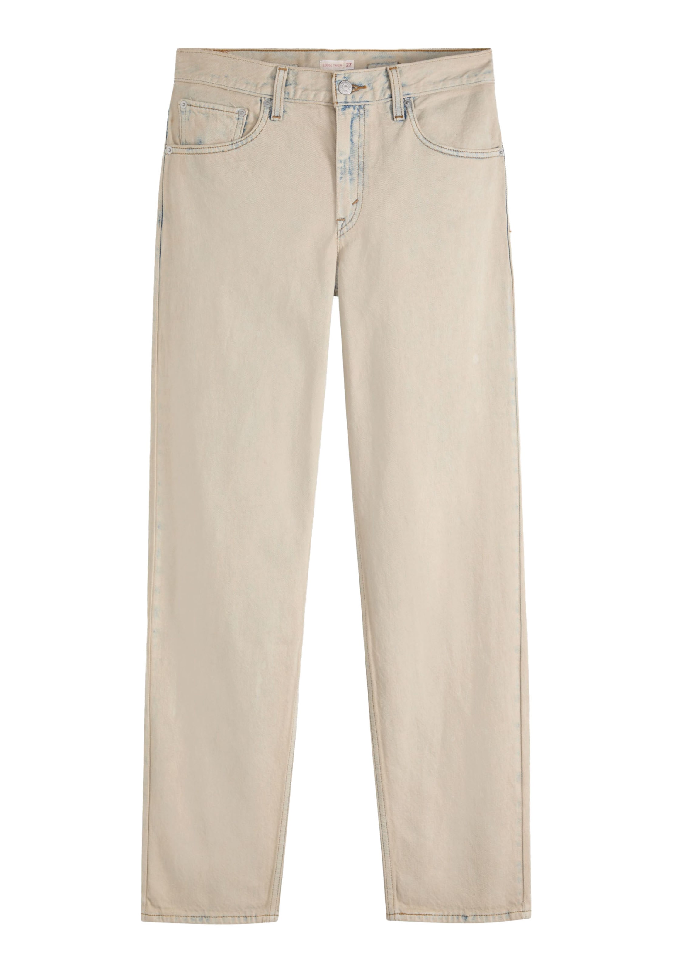 Jean 'LOOSE TAPER' LEVI'S ® en beige : devant