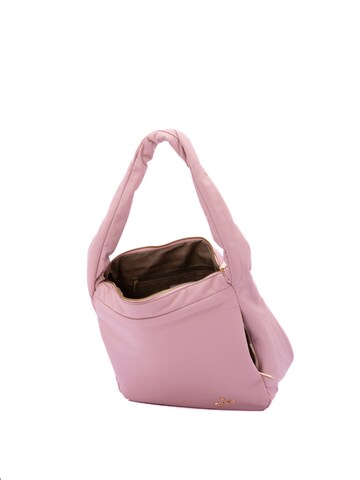 Borsa a spalla 'Borsa a Spalla Donna B Cavalli Tessuto Zip Tasche Laterali 33x30x12 cm' di B. Cavalli in rosa