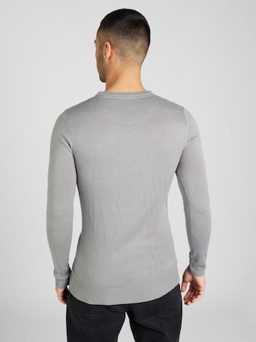 BRAVE SOUL Sweater in Grey