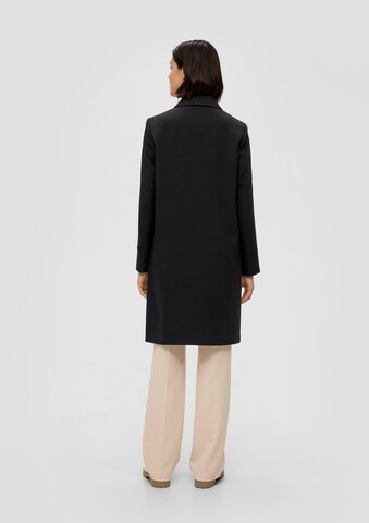 s.Oliver BLACK LABEL Between-Seasons Coat in Black