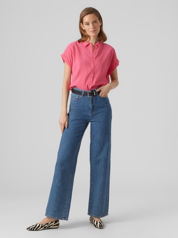 VERO MODA Blouse 'GRACE' in Roze