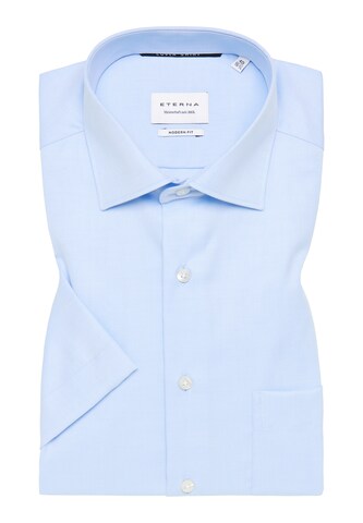 ETERNA Regular fit Button Up Shirt in Blue
