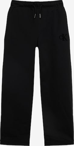 Calvin Klein Jeans Regularen Hlače | črna barva: sprednja stran