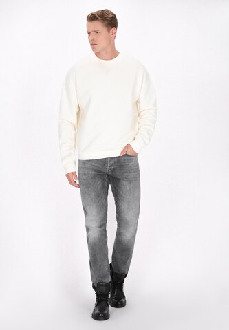 Sweat-shirt DreiMaster Vintage en blanc