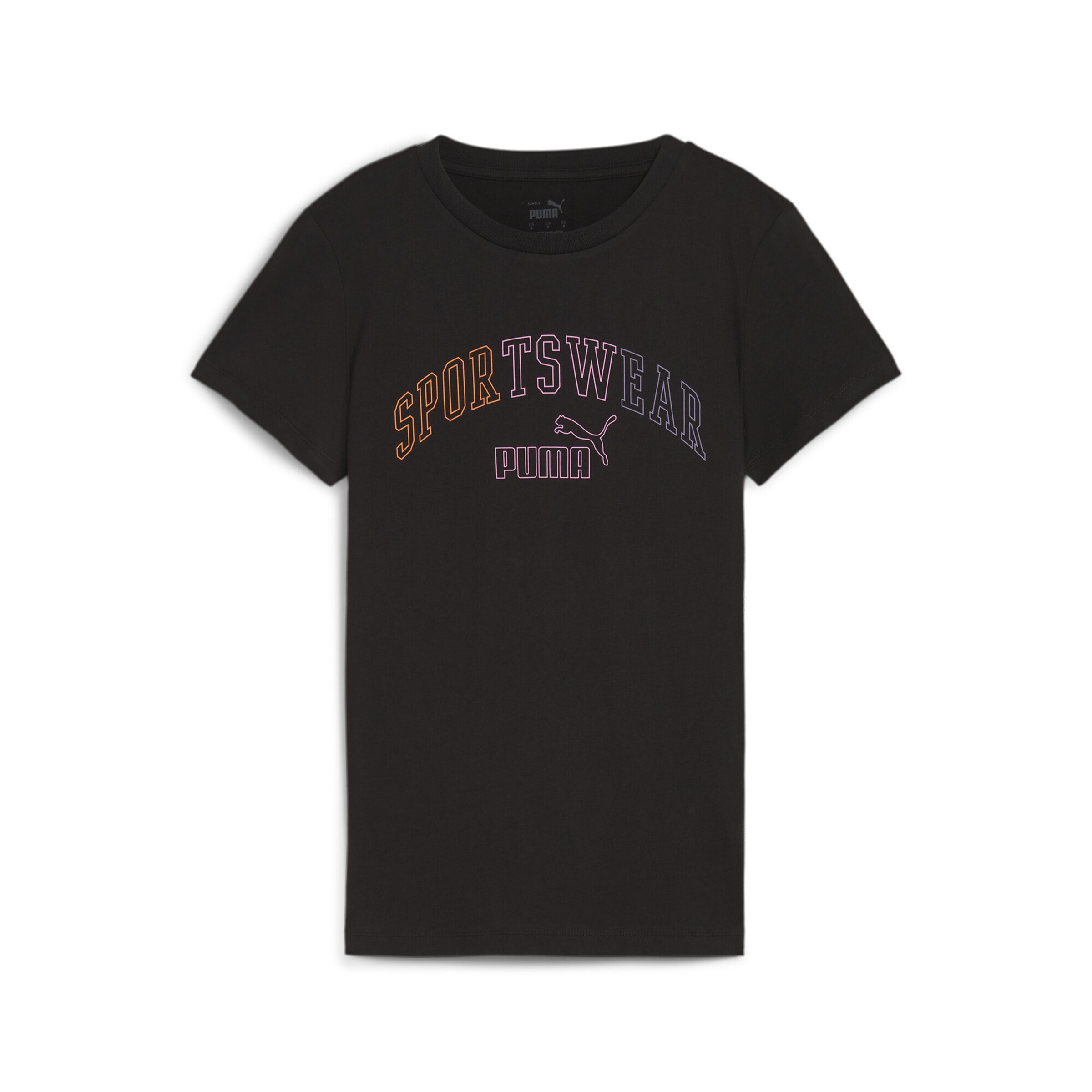 PUMA Performance Shirt 'ESS+' in Black: front