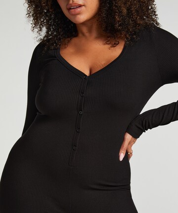 Hunkemöller Pyjama in Schwarz