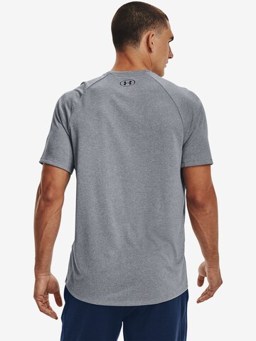 UNDER ARMOUR Средняя посадка Функциональная футболка 'Tech 2.0' в Серый