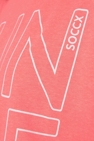 Soccx Oversizeshirt in Pink