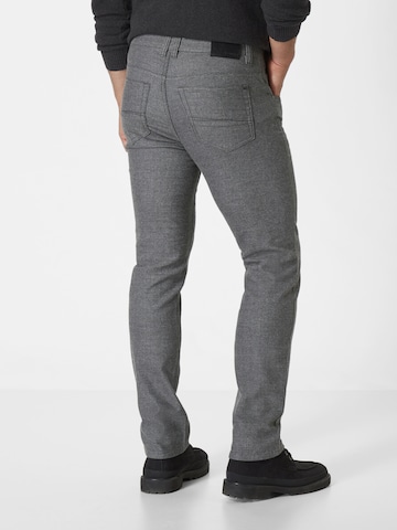 PADDOCKS Slimfit Hose in Grau