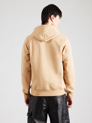 Carhartt WIP Sweatshirt 'Chase' in Bruin