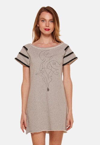 TOOche Minikleid in Grau: Vorderseite