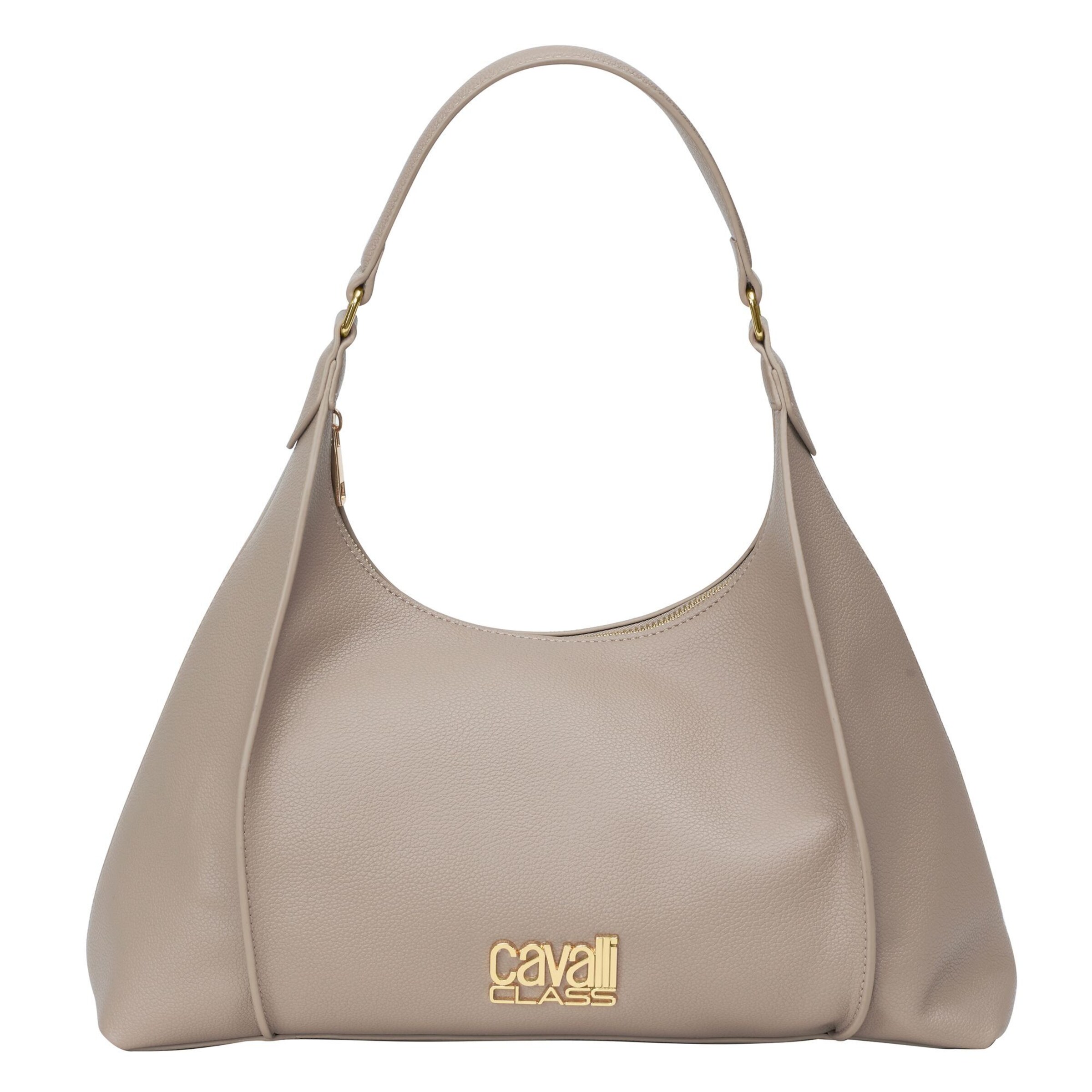 Cavalli Class Shoulder Bag 'Patrizia' in Beige: front