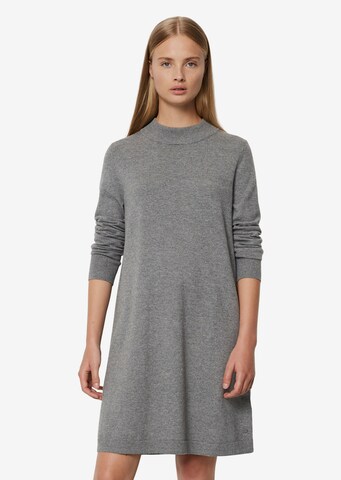 Marc O'Polo DENIM Knitted dress in Grey: front