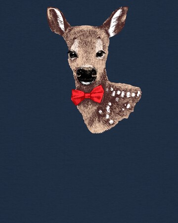 T-shirt 'Rehkitz' Watapparel en bleu
