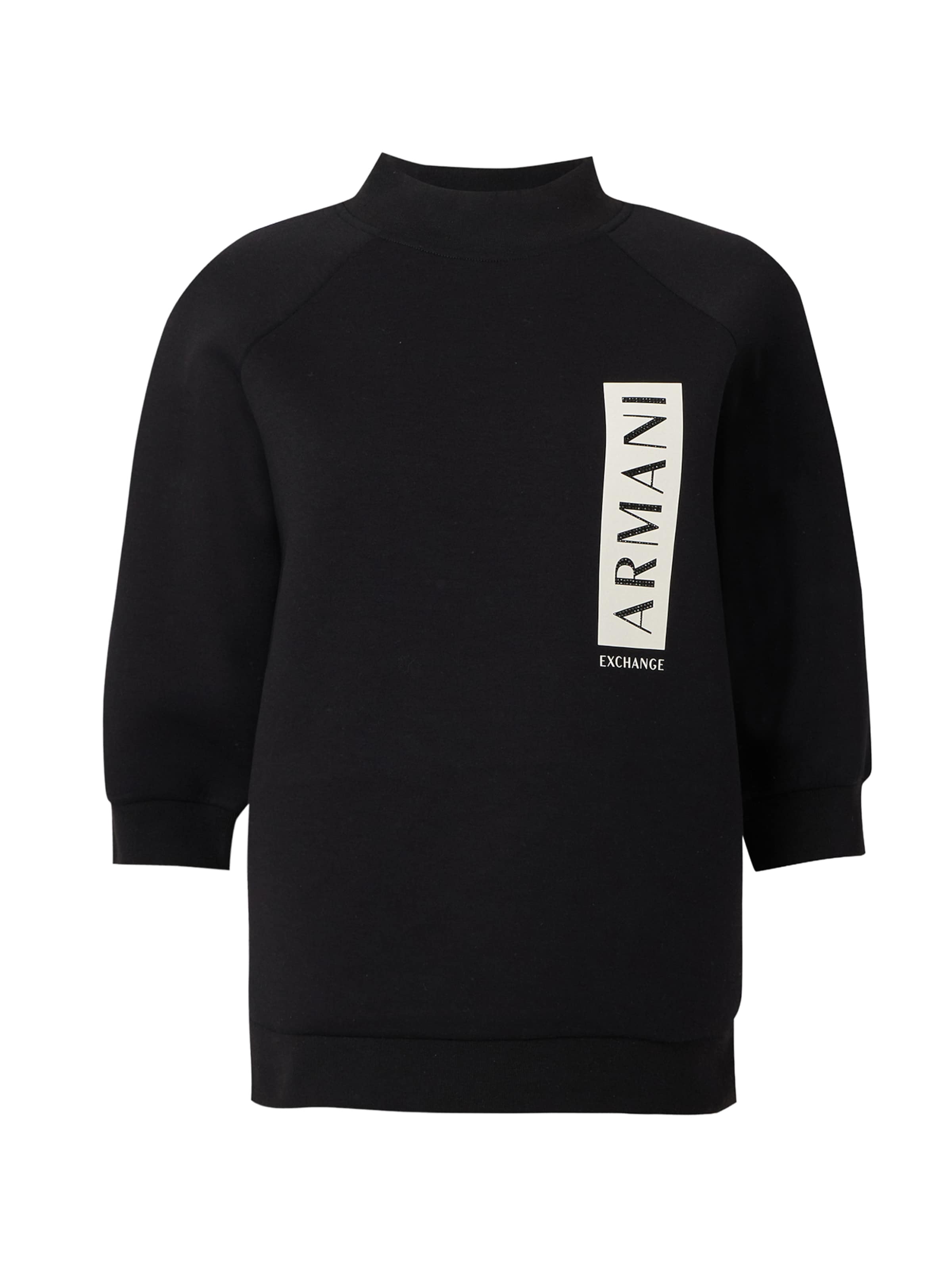 ARMANI EXCHANGE Свитшот в Черный: спереди