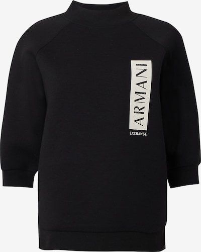 ARMANI EXCHANGE Sweatshirt em XS em preto / branco, Vista do artigo
