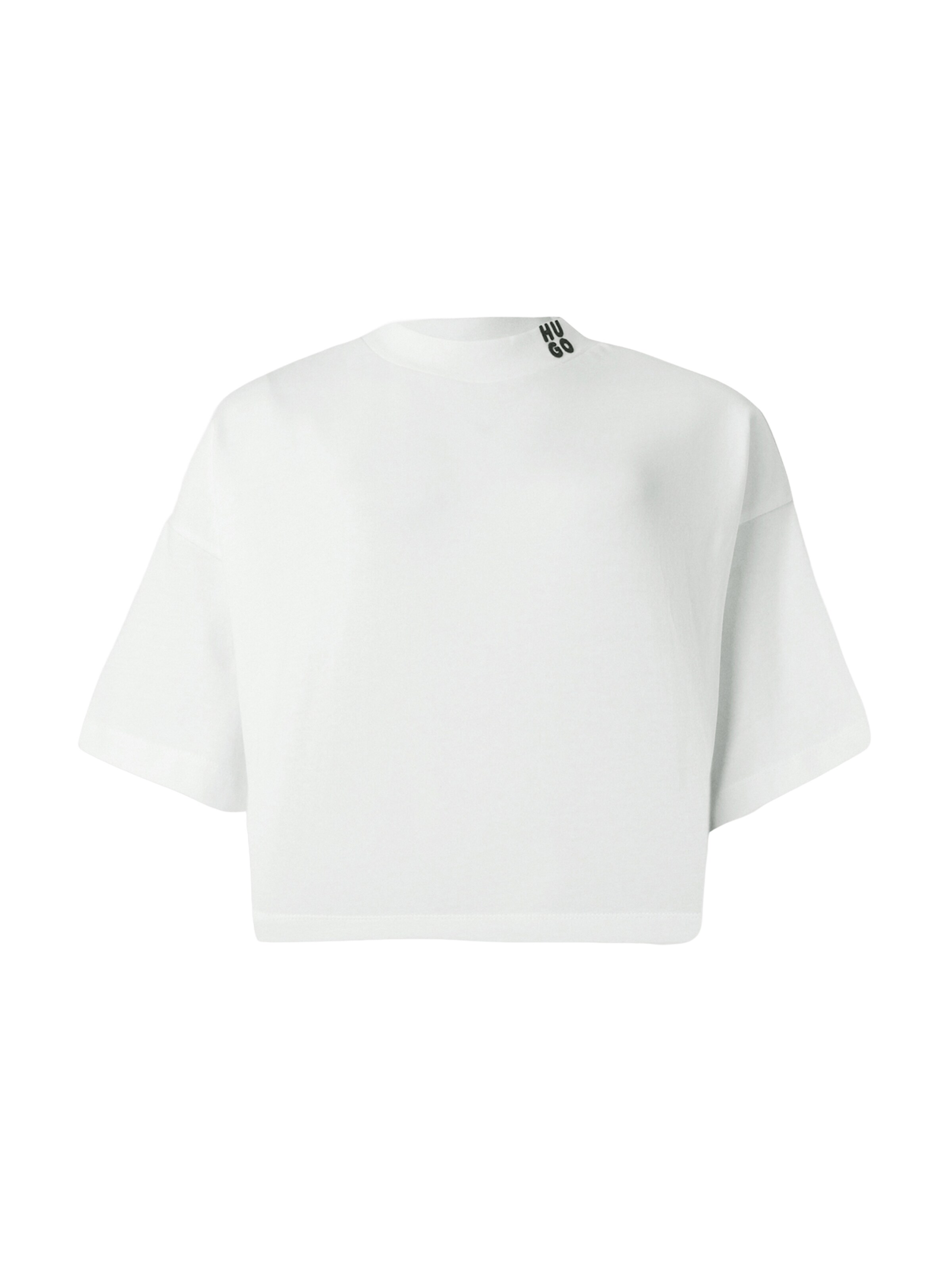 HUGO - Camisa 'Damelody' em branco: frente