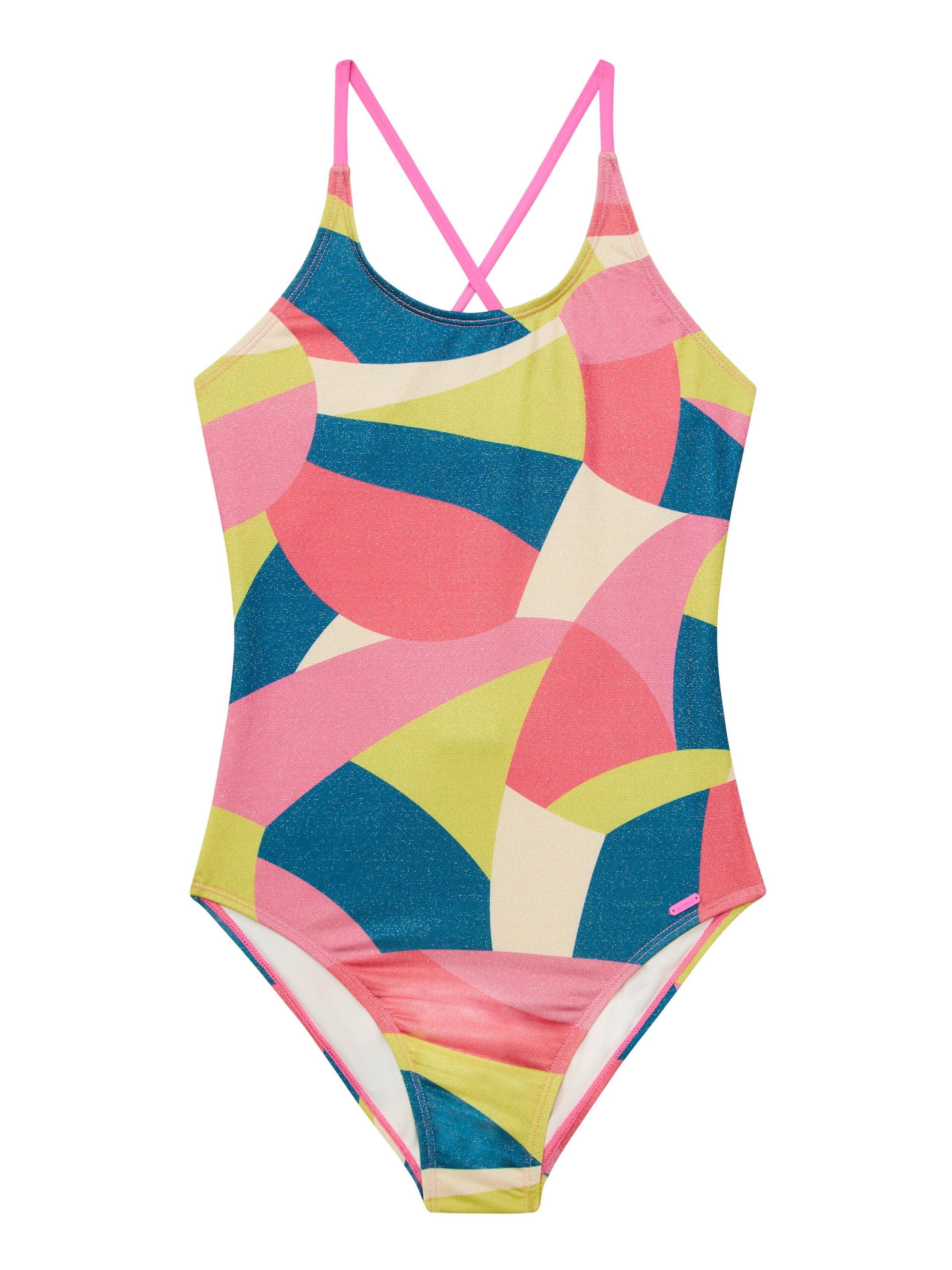 PROTEST Badeanzug 'PRTAafke JR'‌‌‌‌‌‌‌‌ in Blau: Vorderseite