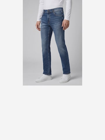 Karl Lagerfeld Slimfit Jeans 'Jack' in Blauw: voorkant