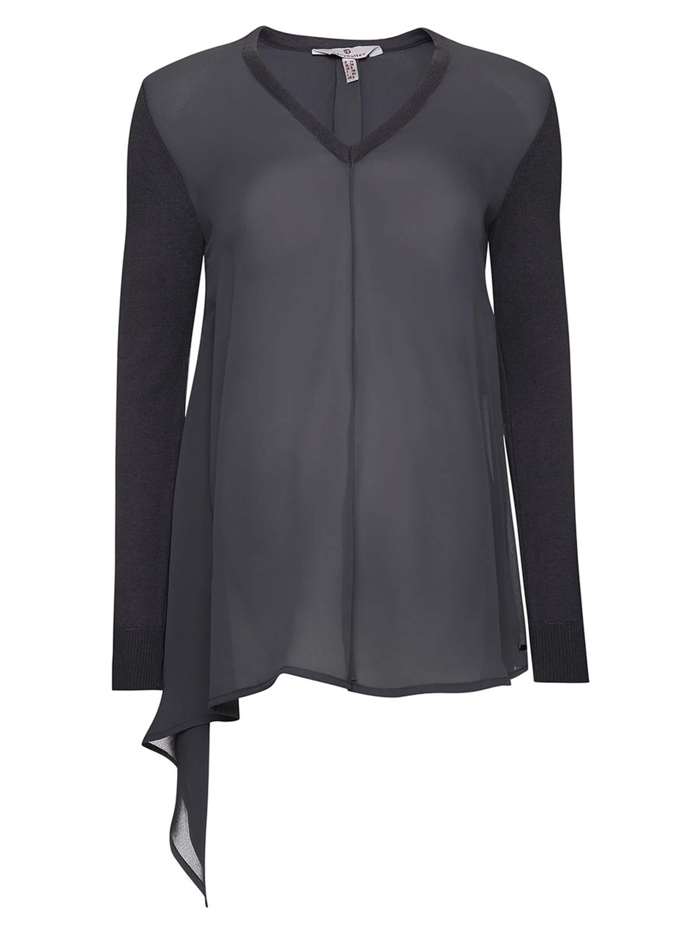 BELLYBUTTON Blouse in Grey: front