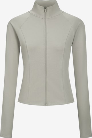 cfab (formerly creamy fabrics) Sweatvest in Grijs: voorkant