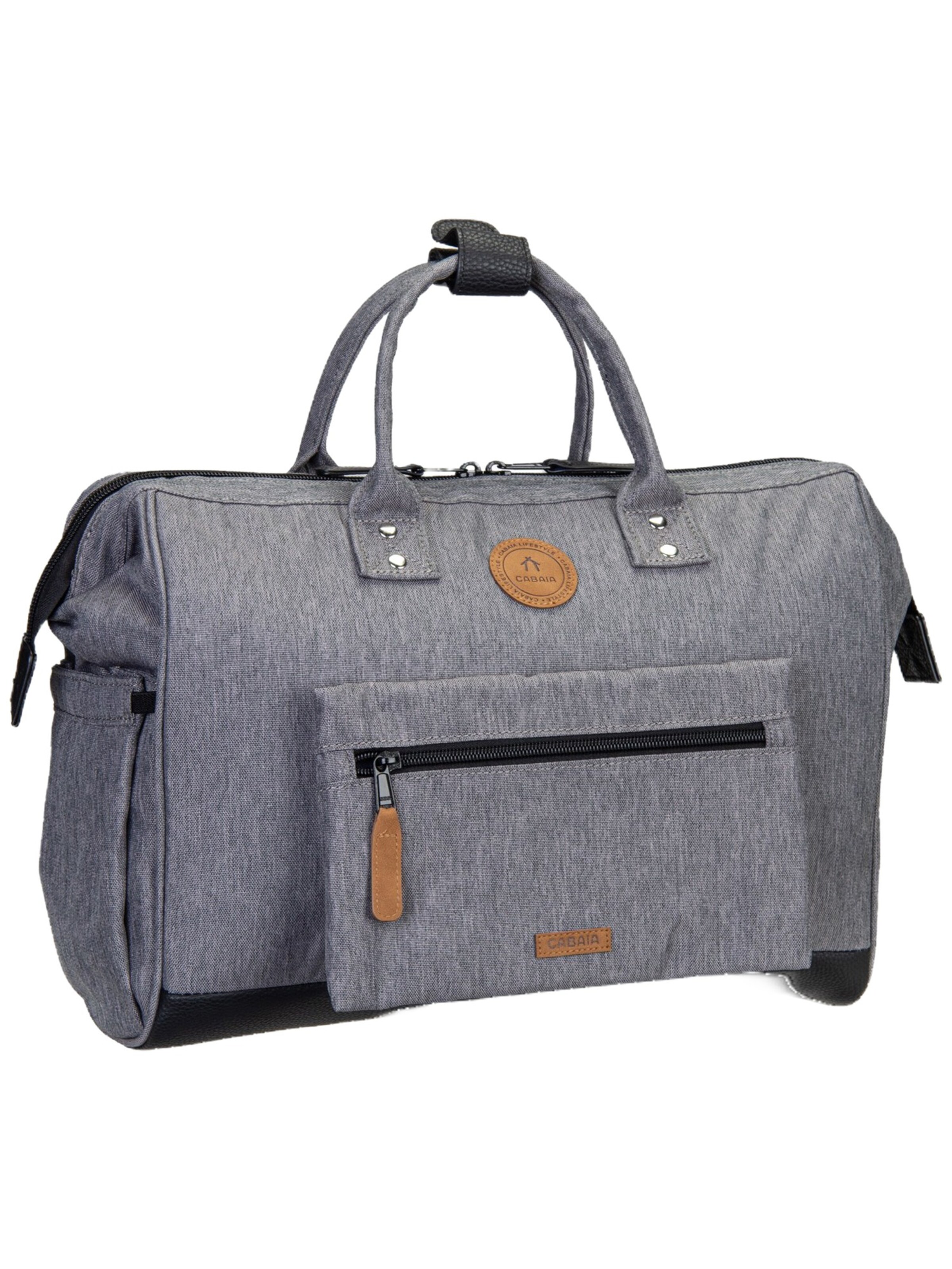 Cabaia Crossbody Bag ' Messenger V2 ' in Grey: front