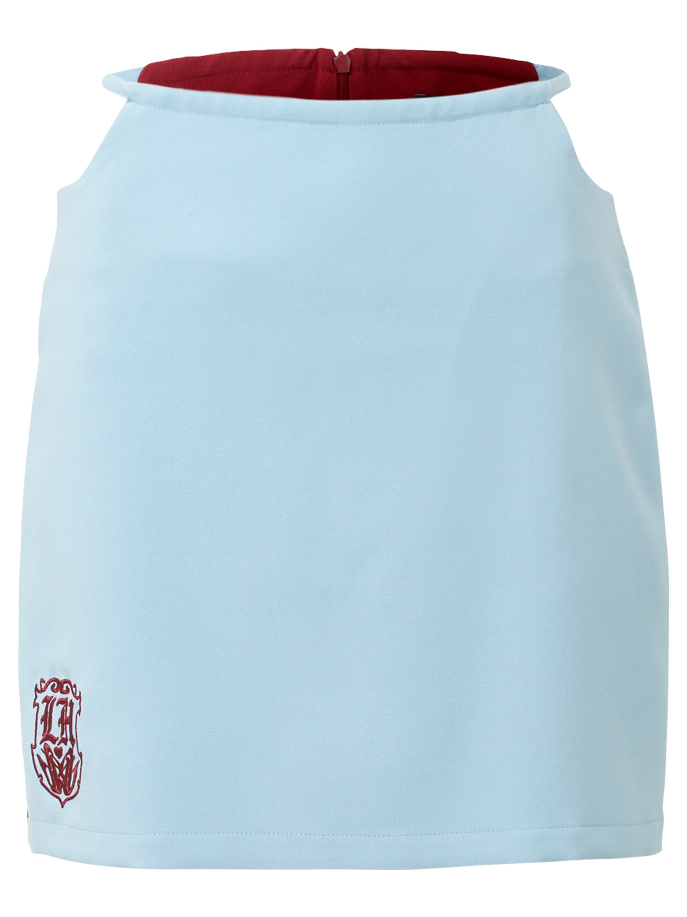 LOCAL HEROES Skirt 'ROYAL SQUAD' in Blue: front