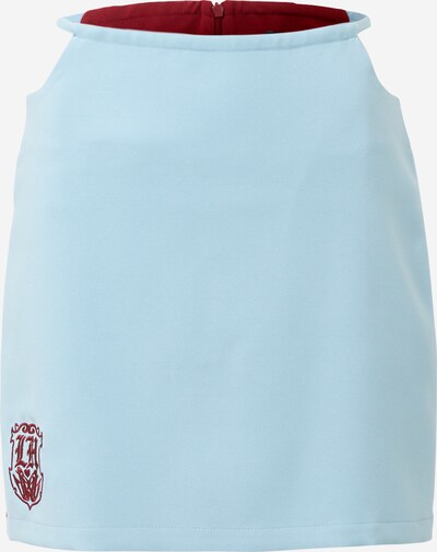 LOCAL HEROES Skirt 'ROYAL SQUAD' in Light blue / Merlot, Item view