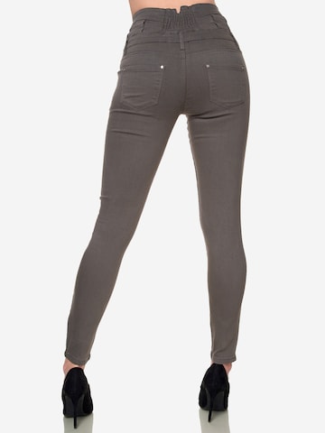 Elara Skinny Jeans in Grey