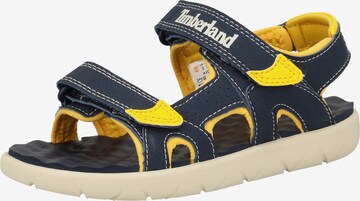 Calzatura aperta di TIMBERLAND in blu: frontale