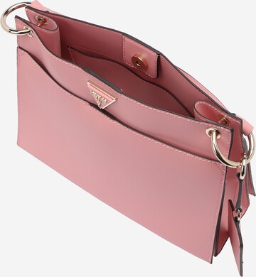 GUESS Чанта за през рамо 'BASILEA' в розово