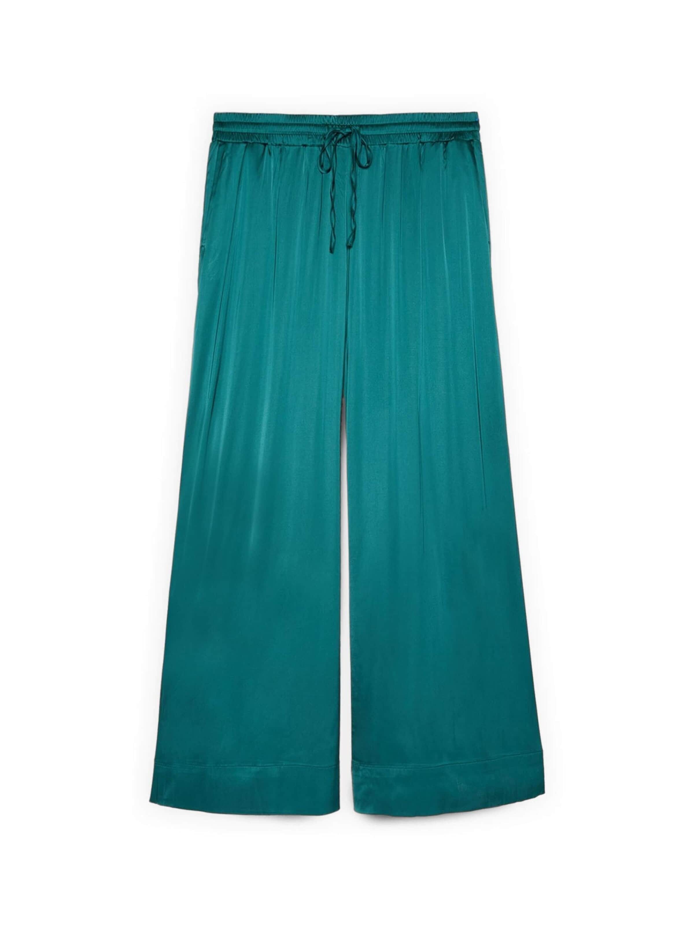 Fiorella Rubino Broek in Groen: voorkant
