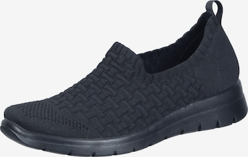 FLY FLOT Slipper in Schwarz: Vorderseite