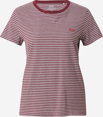 LEVI'S ® Shirt 'Perfect Tee' in Red: front