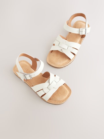 Sandales Next en blanc